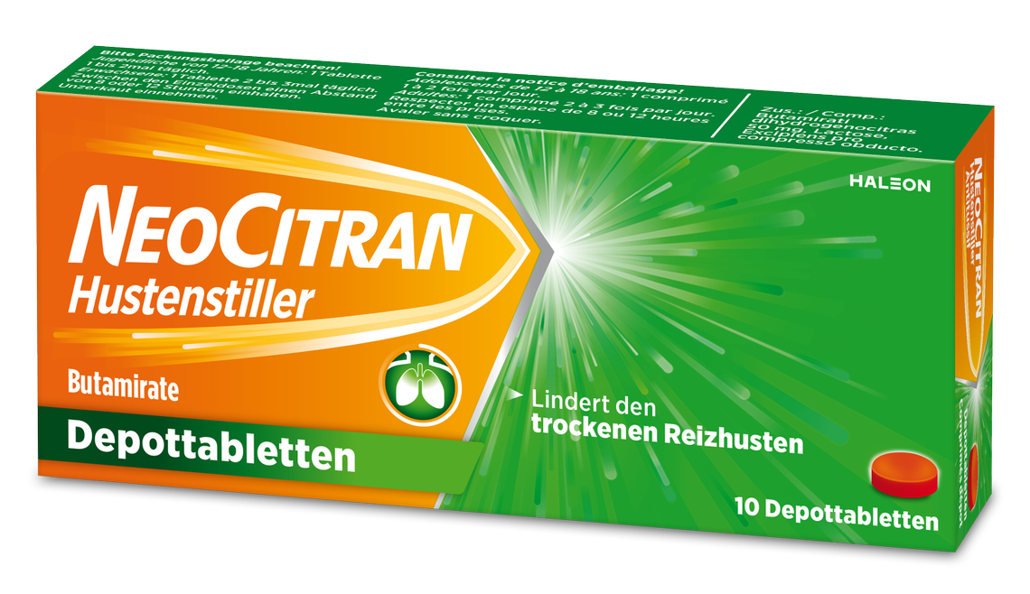 NeoCitran Hustenstiller Depottabletten